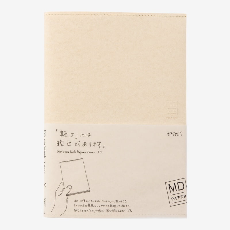 Midori Umschlag Cordoba-Papier für MD Notebook A5