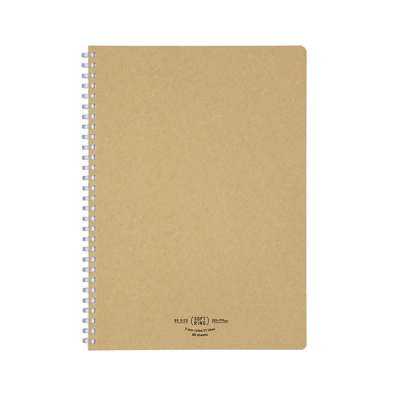 Softring Notebook A5 Beige liniert