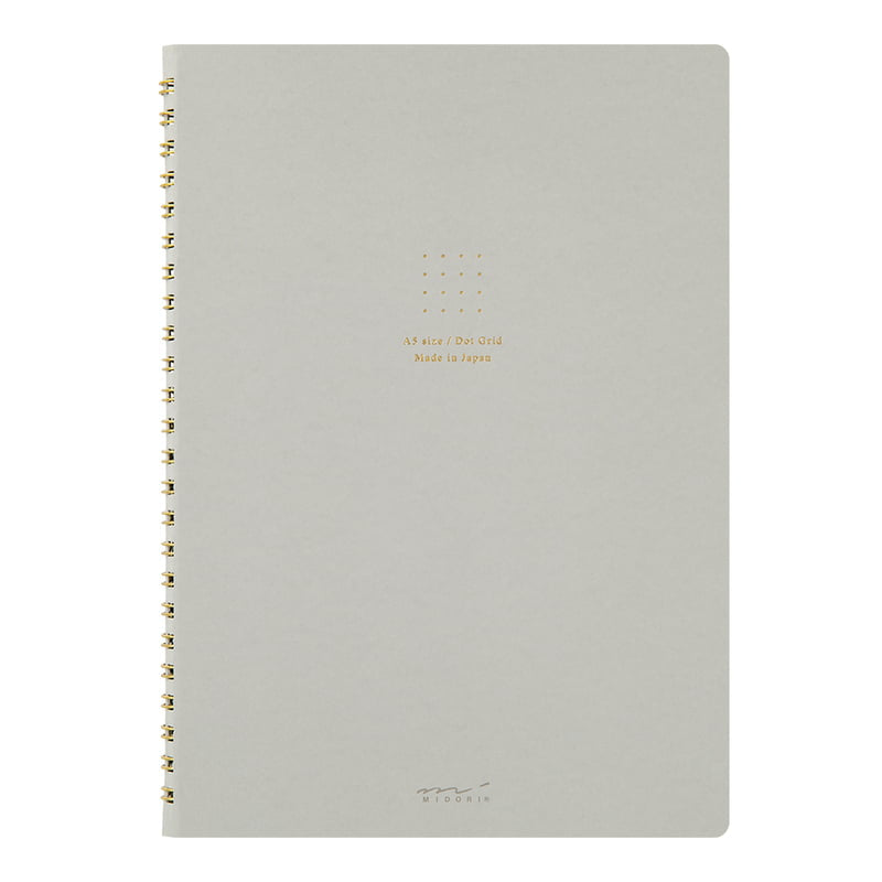 Midori Ring Notebook Color A5 Dot Grid Gay