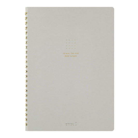 Midori Ring Notebook Color A5 Dot Grid Gay