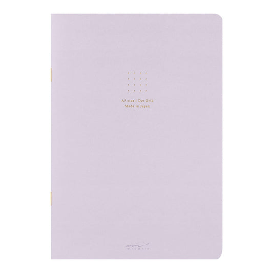 Miduri Schreibheft, Color Dot Notebook Purple