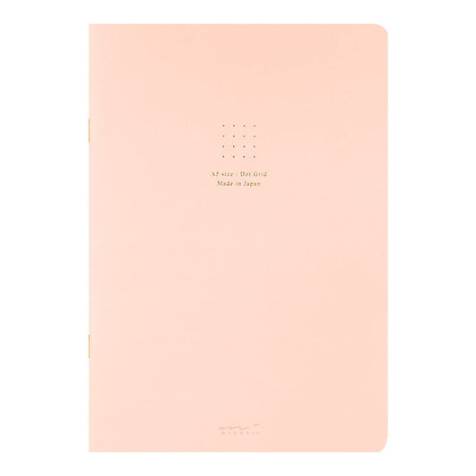 Miduri Schreibheft, Color Dot Notebook Pink