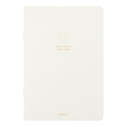 Miduri Schreibheft, Color Dot Notebook White