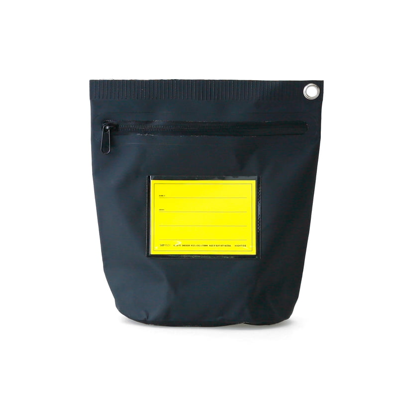 Hightide Tarp Pouch L Black, wassergeschützte Tasche mit Bodenfalte für Utensilien