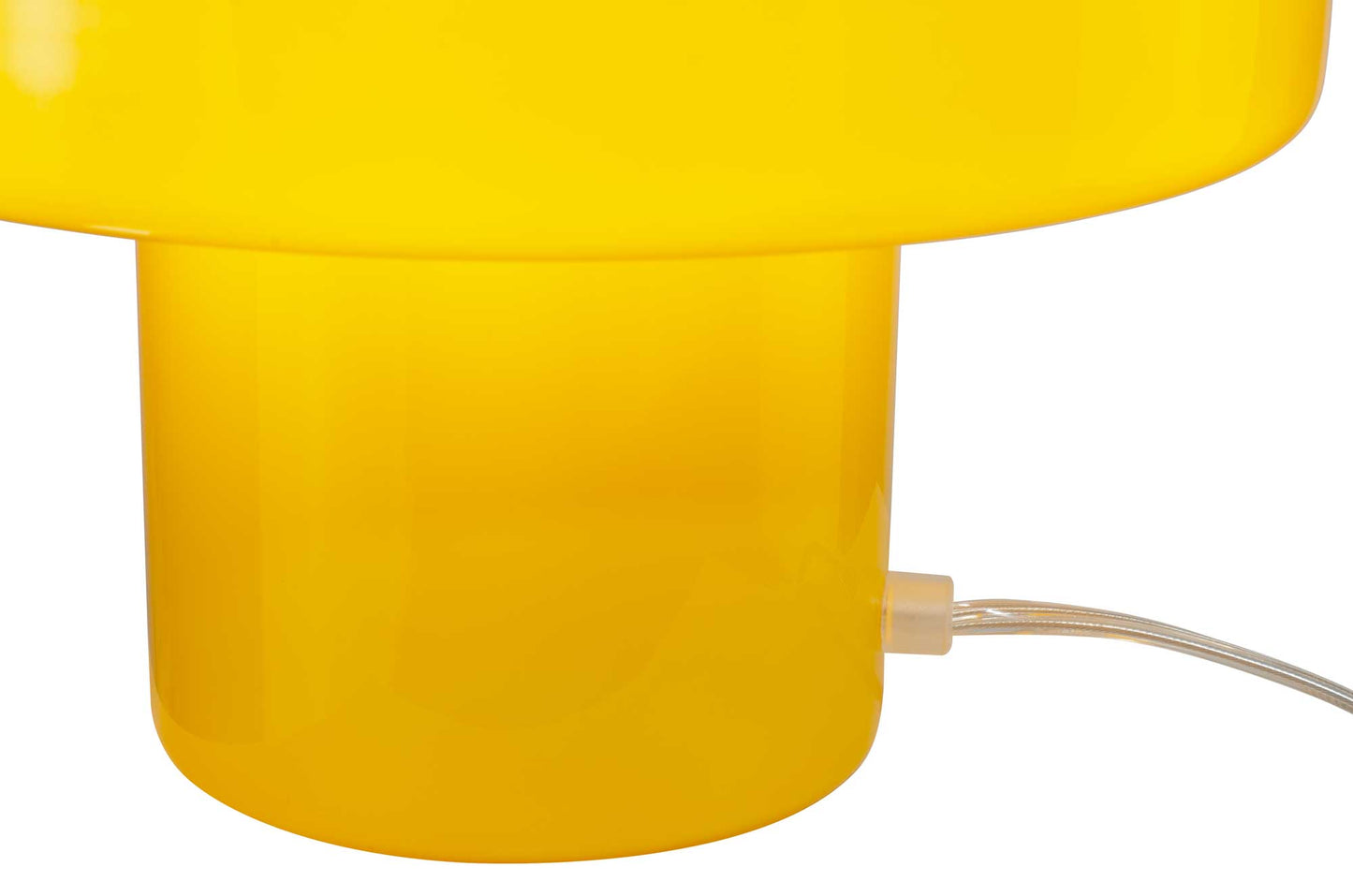 C-Création -Foza Tischlampe mit farbigem Glas und Retro-Stil - Blau