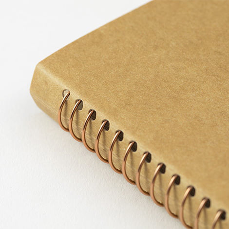Traveller's Company - SPIRAL RING NOTEBOOK A5 SLIM - DW Kraft Paper (Kopie)
