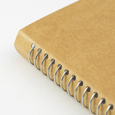 Traveller's Company - SPIRAL RING NOTEBOOK A6 SLIM - MD Paper White