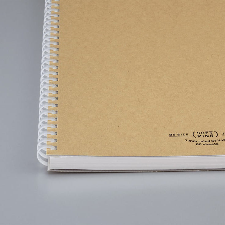 Softring Notebook B5 Beige liniert