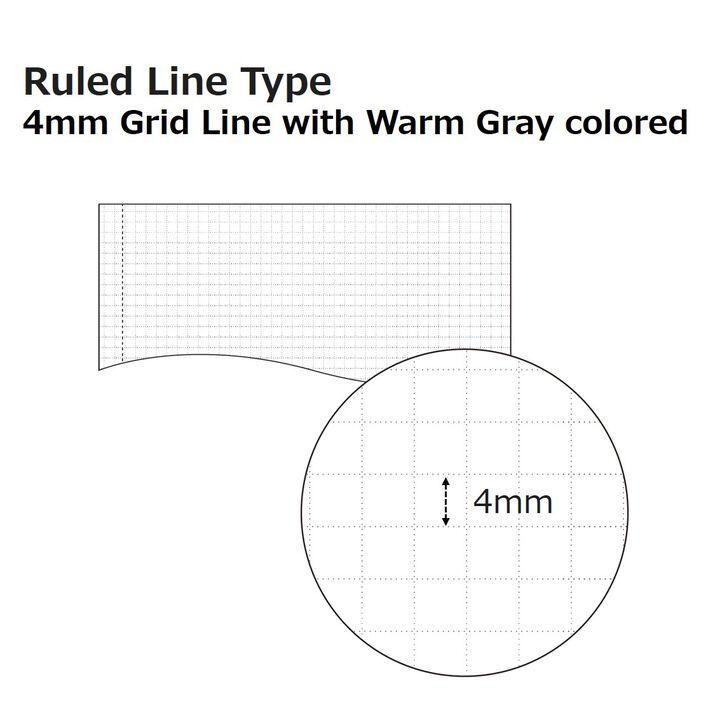 Kokuyo Eco Softring Soofa B6 Grey, liniert 4 mm