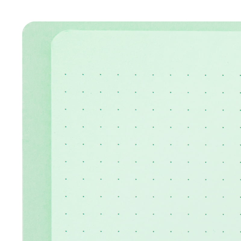 Midori Ring Notebook Color A5 Dot Grid Green