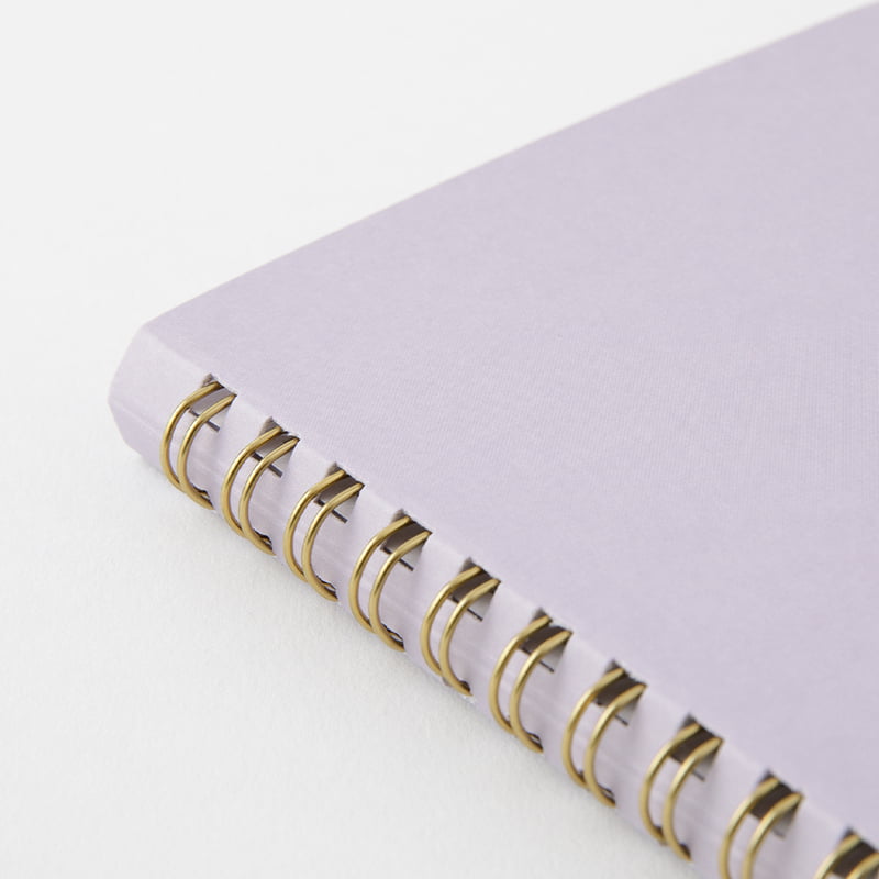 Midori Ring Notebook Color A5 Dot Grid Purple