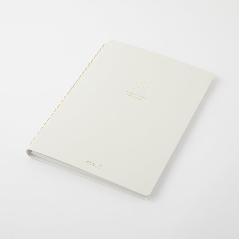 Midori Ring Notebook Color A5 Dot Grid White