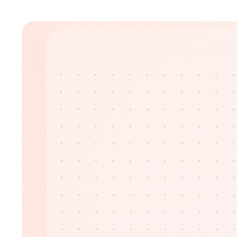 Midori Ring Notebook Color A5 Dot Grid Pink