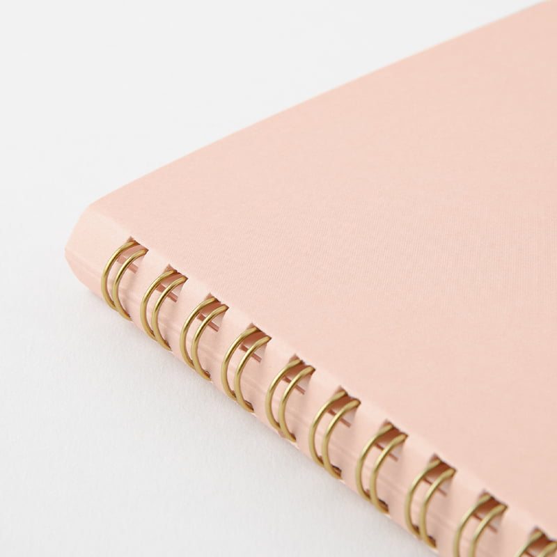 Midori Ring Notebook Color A5 Dot Grid Pink