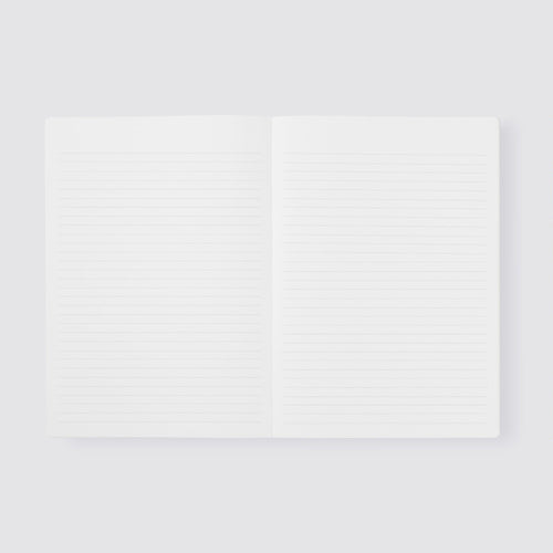 STALOGY Standard Notebook Notizheft B5 Liniert Black