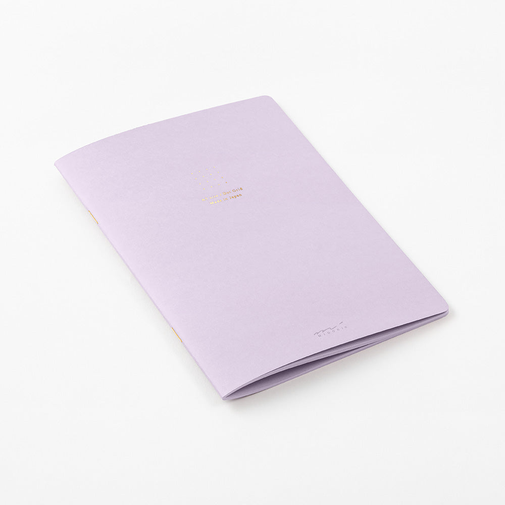 Miduri Schreibheft, Color Dot Notebook Purple