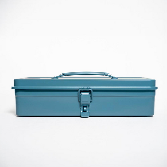 TOYO STEEL - TRUNK SHAPE TOOL BOX T-320 - Blue Grey