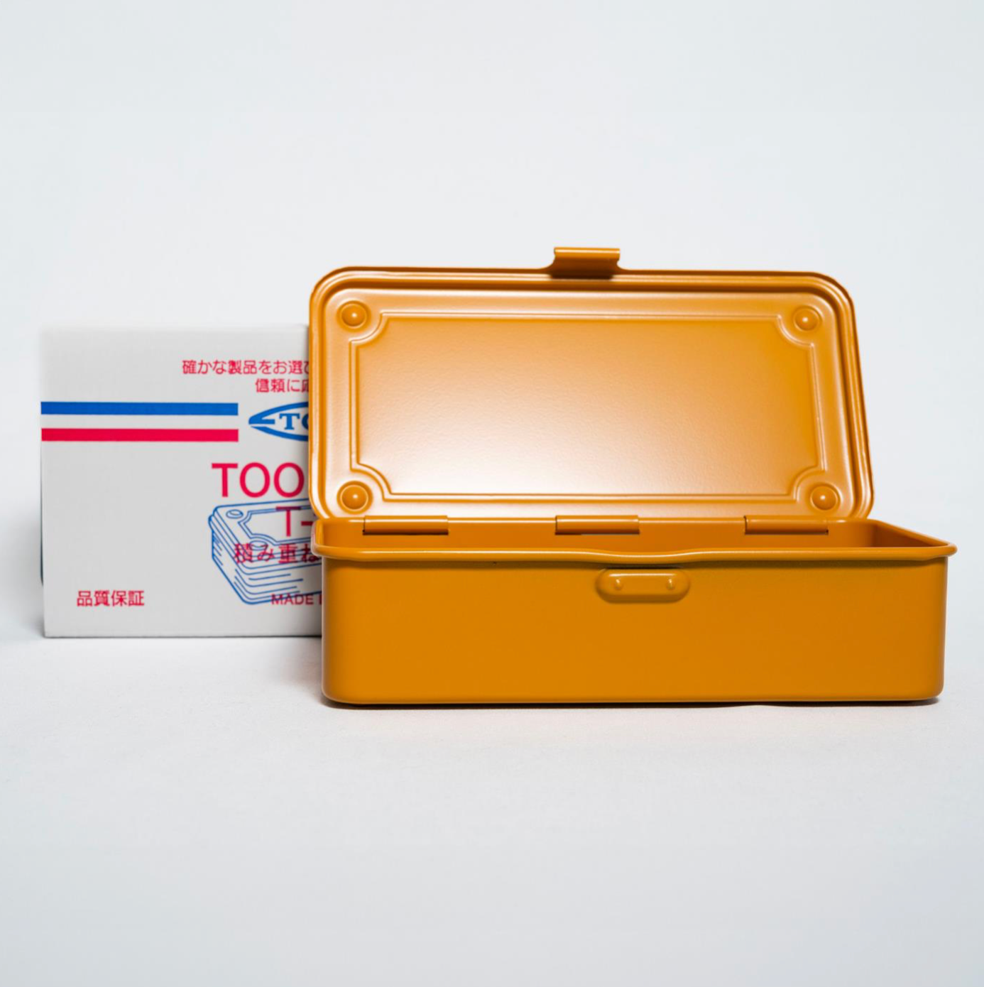 TOYO STEEL - TRUNK SHAPE TOOL BOX T-190 - Mustard