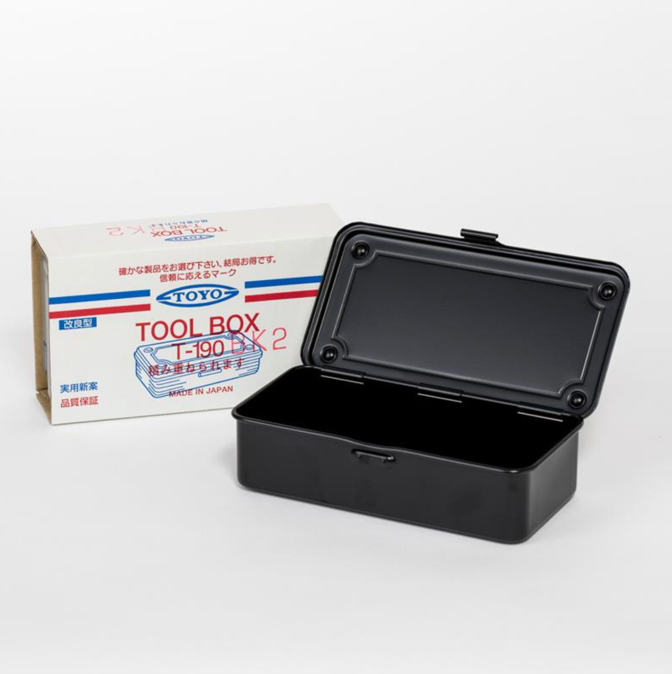 TOYO STEEL - TRUNK SHAPE TOOL BOX T-190 - Blue