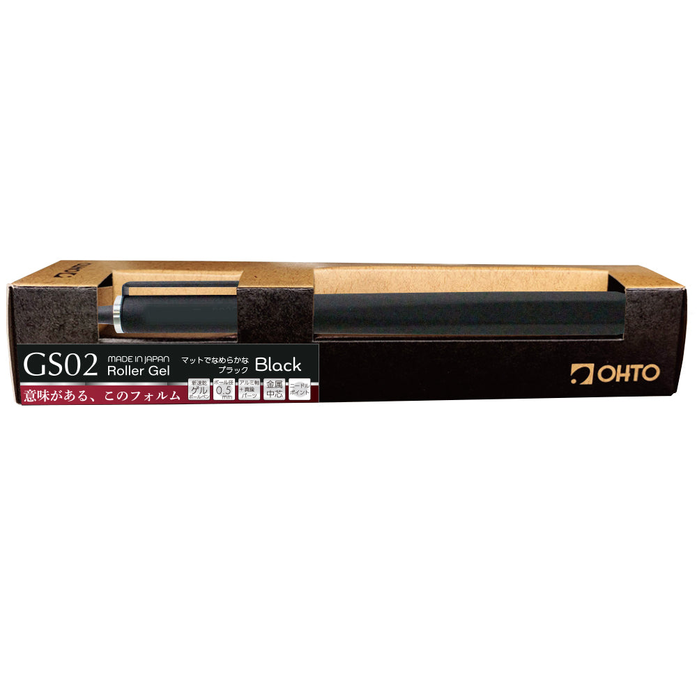 OHTO Needle-Point GS02, Gel Pen - Black