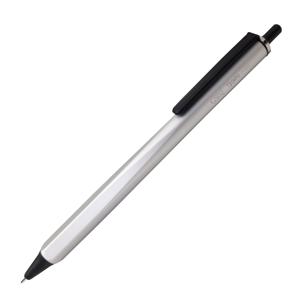 OHTO Needle-Point GS02, Gel Pen - Silver