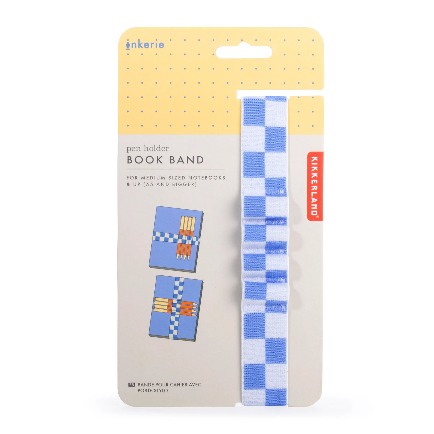 Inkerie - Pen Holder Book Band - Blue