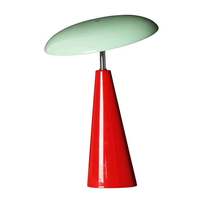 C-Création - Foza Table Lamp with Colored Glass and Retro Style - Orange