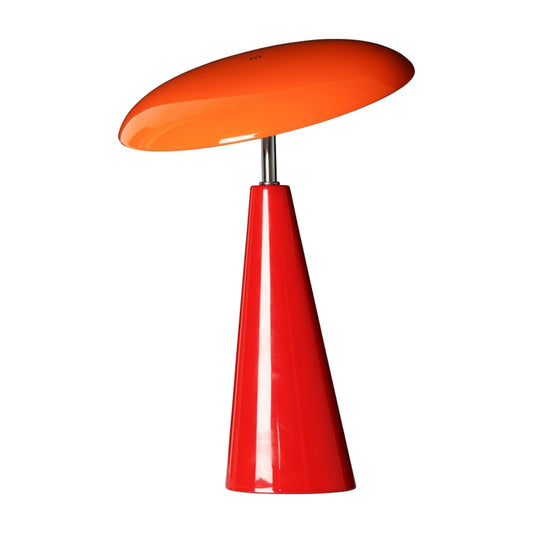 C-Création - Foza Table Lamp with Colored Glass and Retro Style - Orange