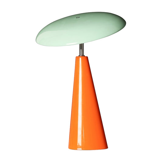 C-Création - Foza Table Lamp with Colored Glass and Retro Style - Orange