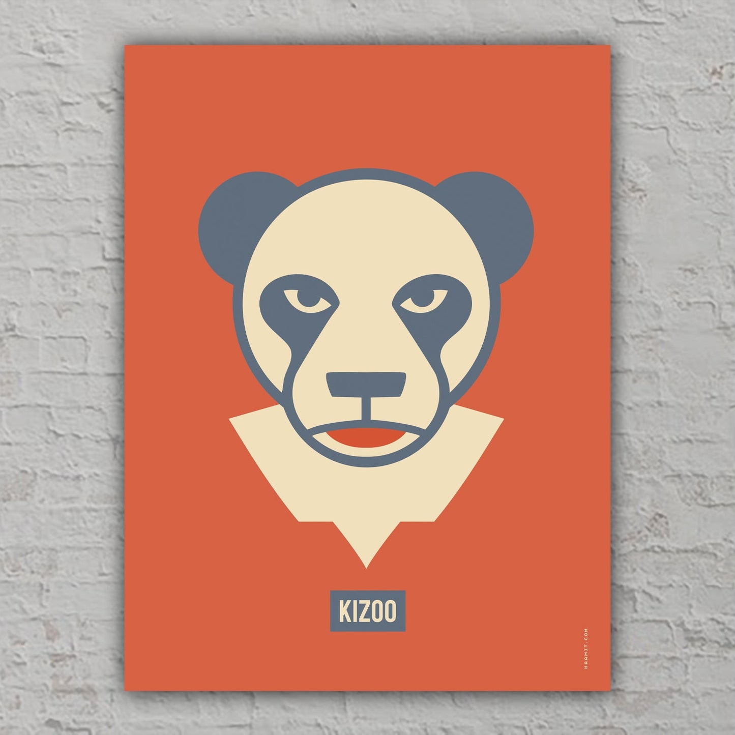 Poster "I don't want to be a polar bear", art print