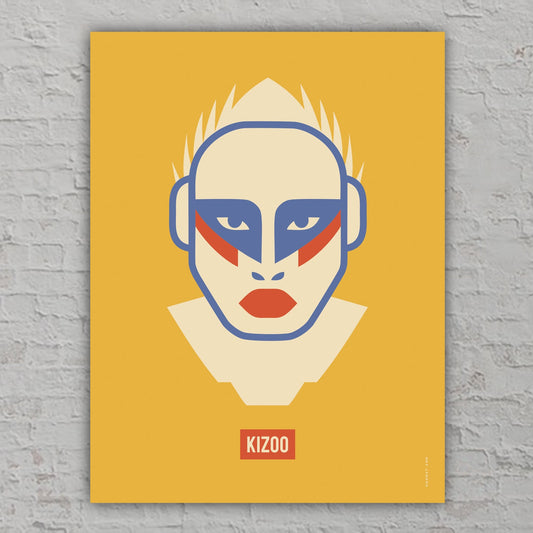 Poster "The banana man is here", art print
