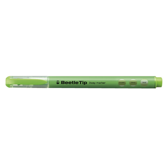 Kokuyo - BEETLETIP 3-WAY HIGHLIGHTER - Light Green