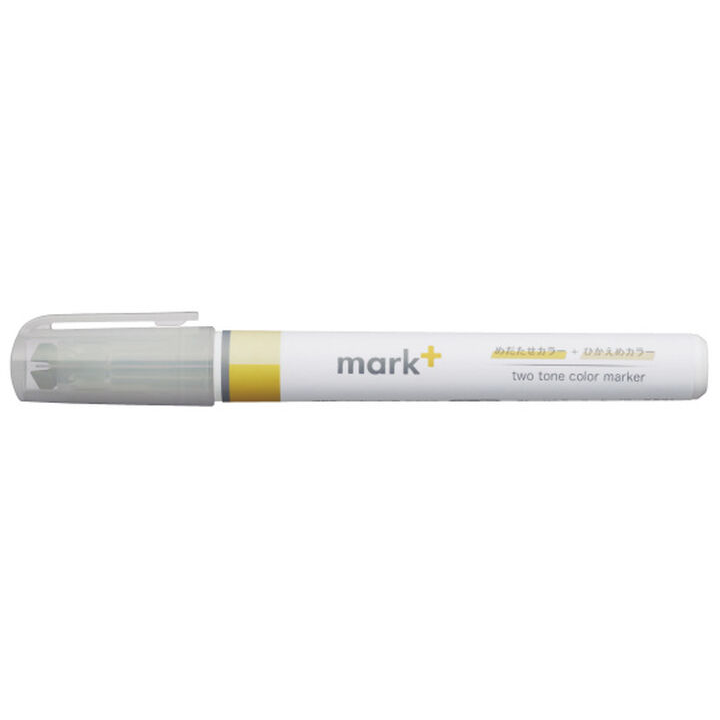 Kokuyo - MARK+ TWO TONE MARKER - Yellow