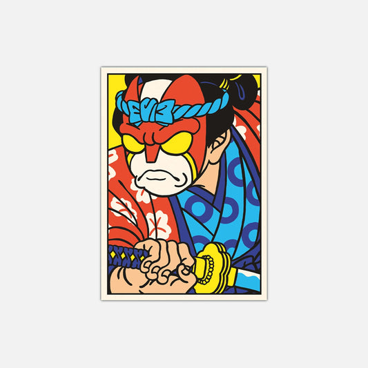 Postkarte Yeaaah! Studio „Justice-kun", Format A6