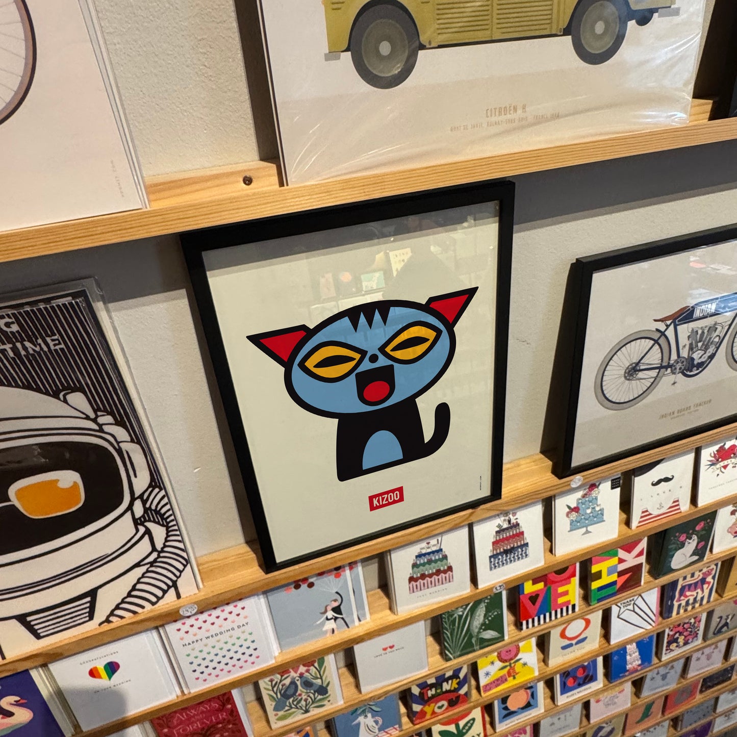 Poster "Japanese Cat", Art Print