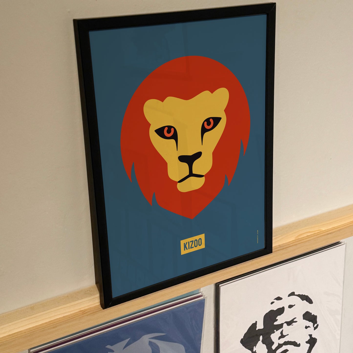 Poster "Fox-Haired Lion", art print