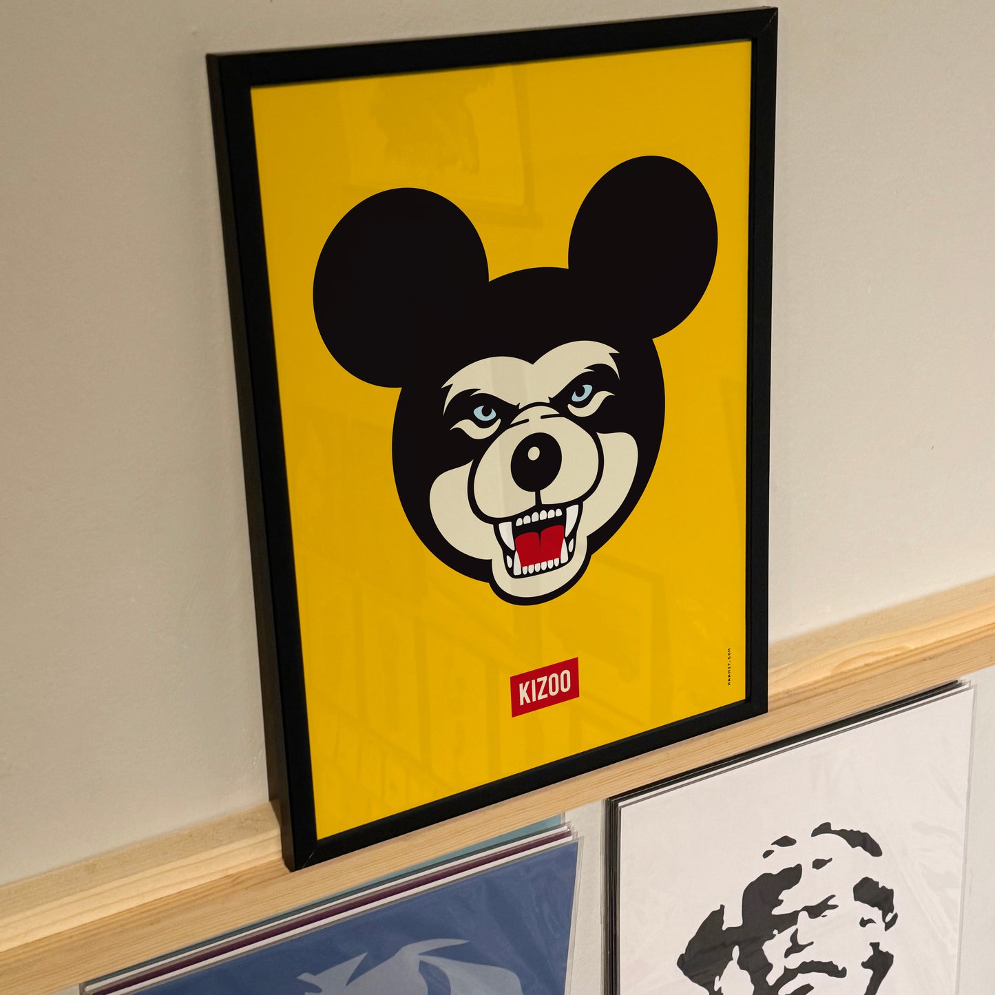 Poster "In the End, the Yellow Mouse Remains", Art Print