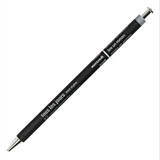 Mark's DAYS Ballpoint Pen „Tous les Jours”,  Black