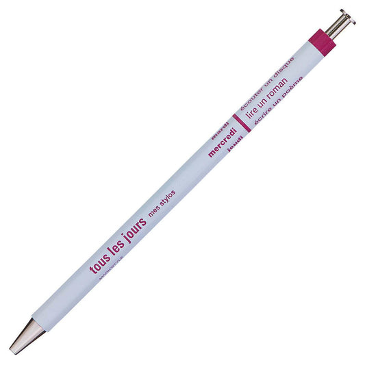 MARK'S DAYS Ballpoint Pen „Tous les Jours”,  Light Blue