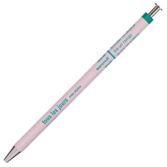 MARK'S DAYS Ballpoint Pen „Tous les Jours”, Light Pink