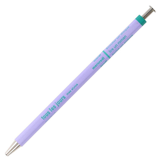 MARK'S DAYS Ballpoint Pen „Tous les Jours”, Light Purple
