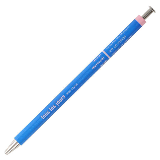 MARK'S DAYS Ballpoint Pen „Tous les Jours”,  Ocean Blue