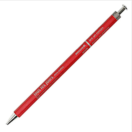 MARK'S DAYS Ballpoint Pen „Tous les Jours”, Red