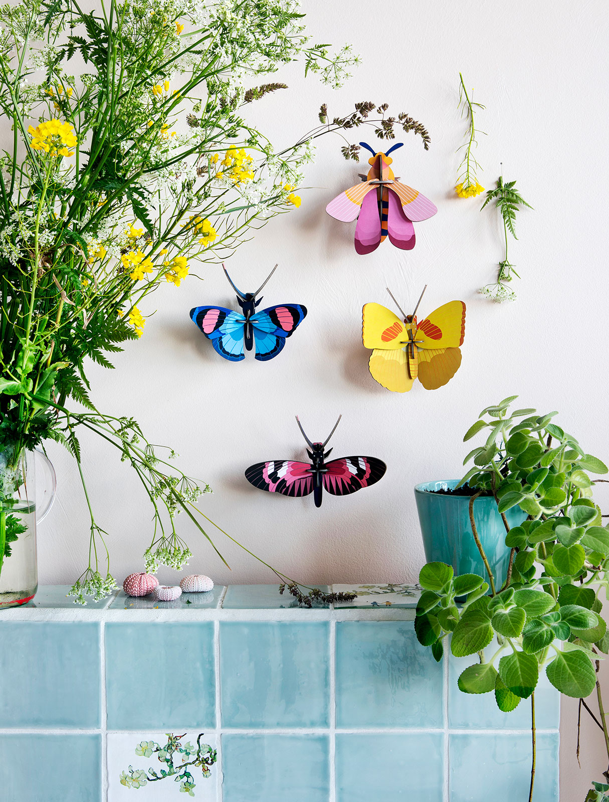 Studio ROOF - Wall Art - Peacock Butterfly