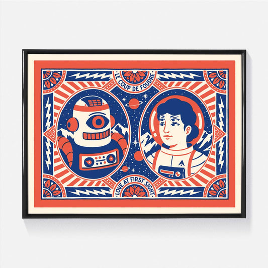 Poster Yeaaah! „Love“, Format 40 x 30 cm