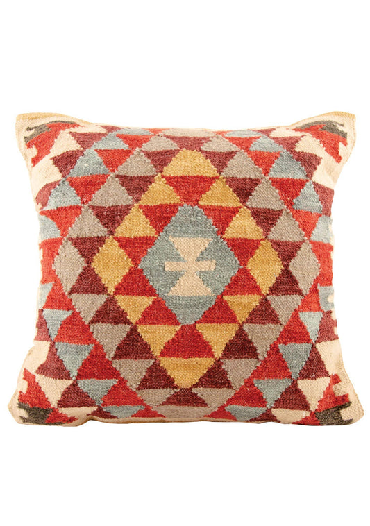 Khiva Handloom Kelim Kissenbezug, groß, 60 x 60 cm
