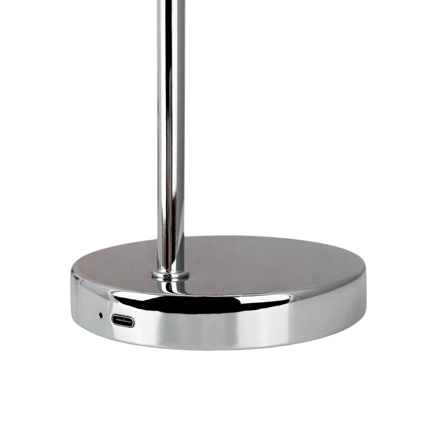 Ozean Mini-LED wiederaufladbare Tischlampe Chrom