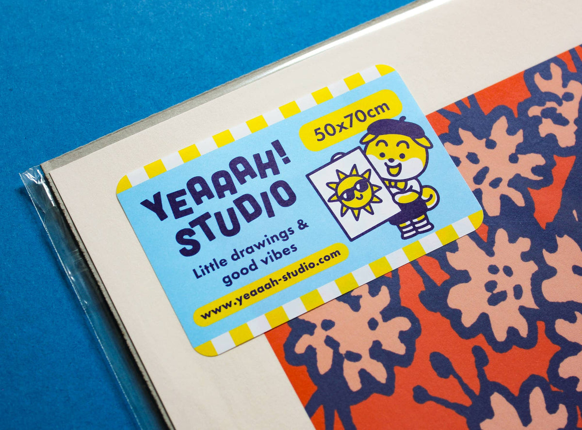 Poster Yeaaah! „Kabuki Ramen“ Format 30 x 40 cm