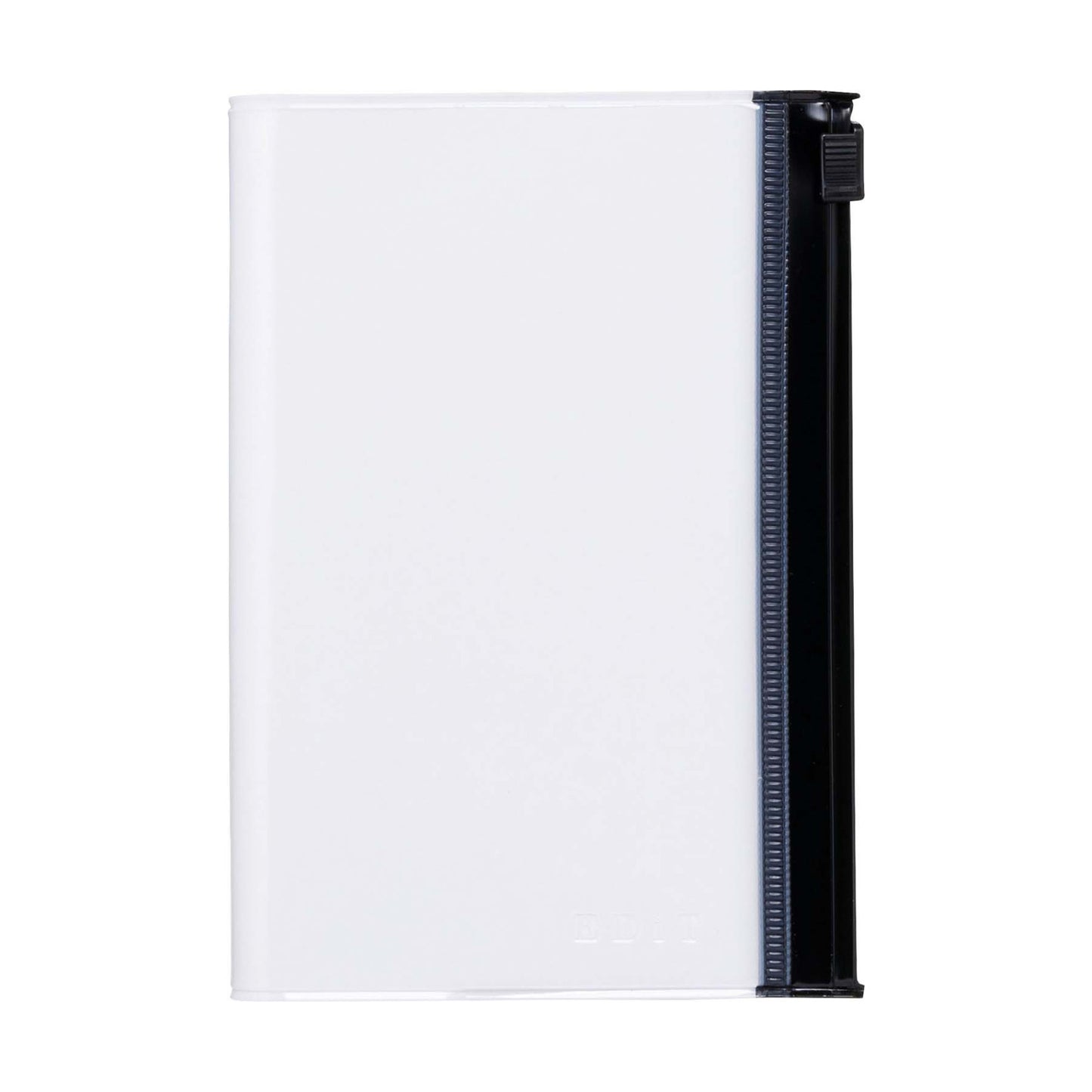 Mark‘s EDiT Zipper Grid Notebook B7, Ice White