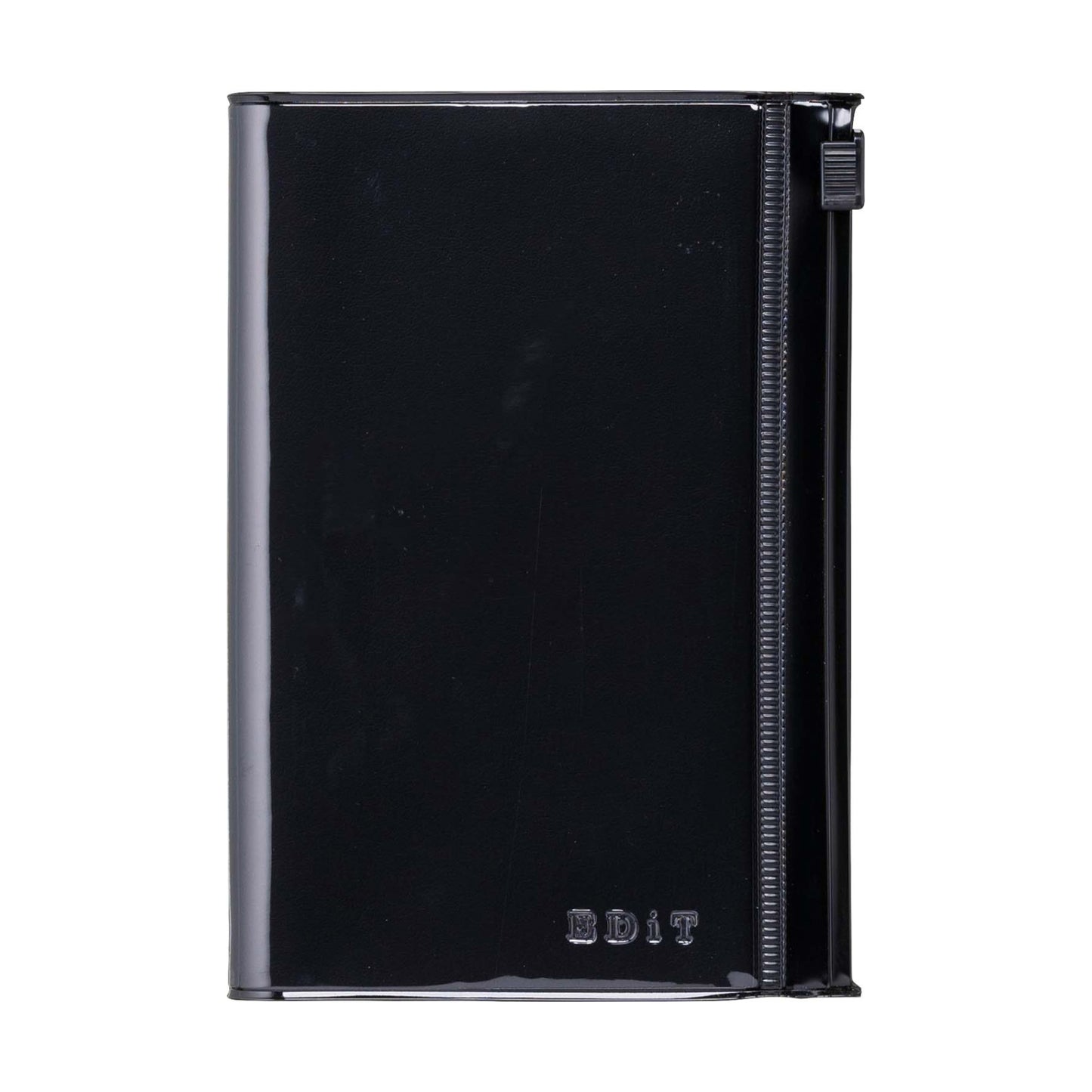 Mark‘s EDiT Zipper Grid Notebook B7, Midnight Black